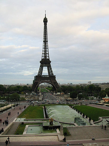 Blick auf den Eiffelturm - Ile de France - Paris (Paris)