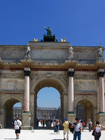 Arc de Triomphe du Carrousel du Louvre Fotos