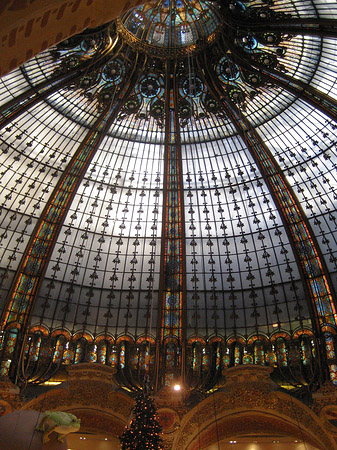 Kuppel der Galeries Lafayette Fotos