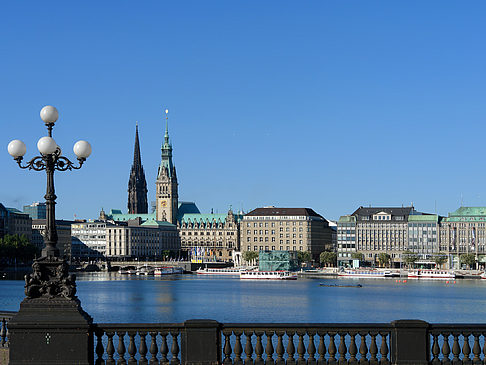 Laterne und Binnenalster