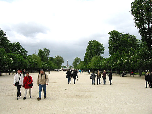 Auf dem Weg zum Louvre Foto 