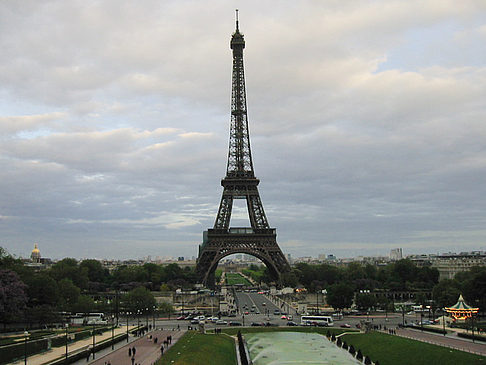 Foto Blick auf den Eiffelturm - Paris