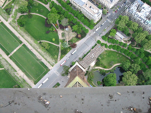 Blick auf die Jardins du Trocadero - Ile de France - Paris (Paris)