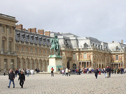 Foto Blick auf Versailles