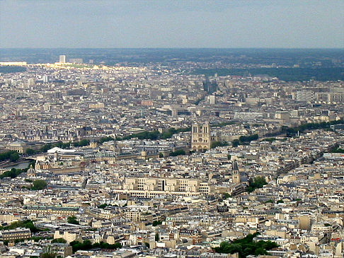 Blick über Paris - Ile de France - Paris (Paris)