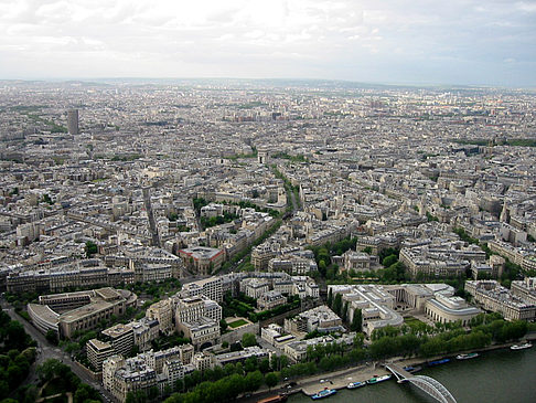 Blick über Paris Foto 