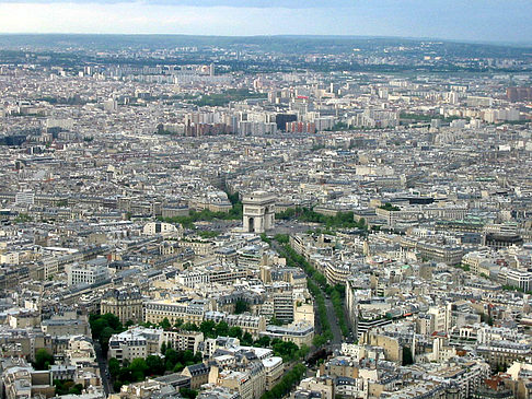 Blick über Paris Fotos