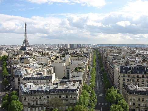 Blick über Paris - Ile de France - Paris (Paris)