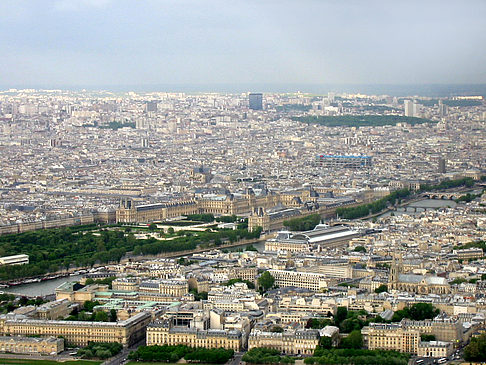 Blick über Paris Foto 