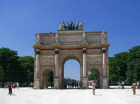 Foto Arc de Triomphe du Carrousel du Louvre - Paris