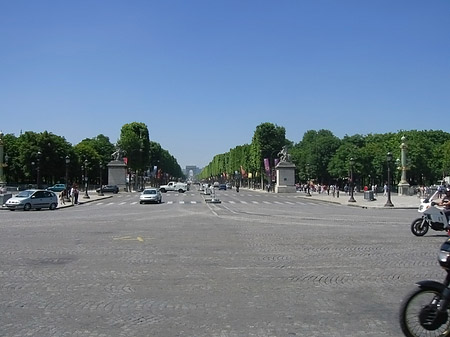 Foto Auf der Champs Elysees - Paris