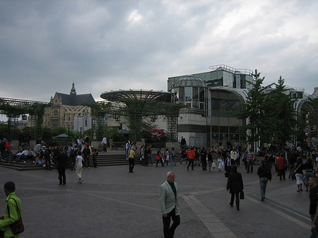 Brunnen bei Les Halles Foto 