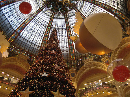 Kuppel der Galeries Lafayette Foto 