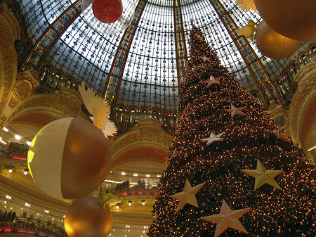 Kuppel der Galeries Lafayette Foto 