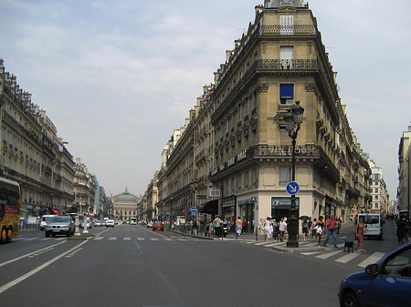 Straßen von Paris Fotos