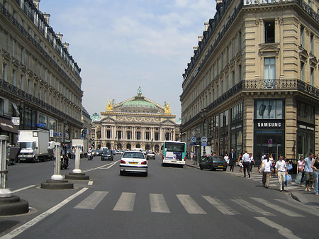 Straßen von Paris Fotos