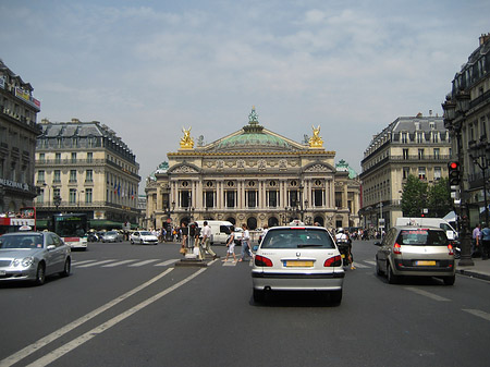 Straßen von Paris Fotos