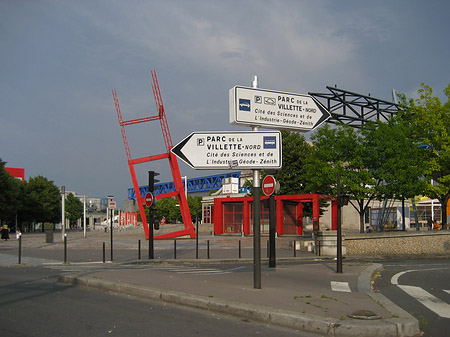 Straßen von Paris Fotos