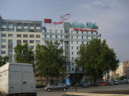 Straßen von Paris Foto 