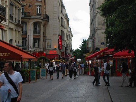 Straßen von Paris Fotos