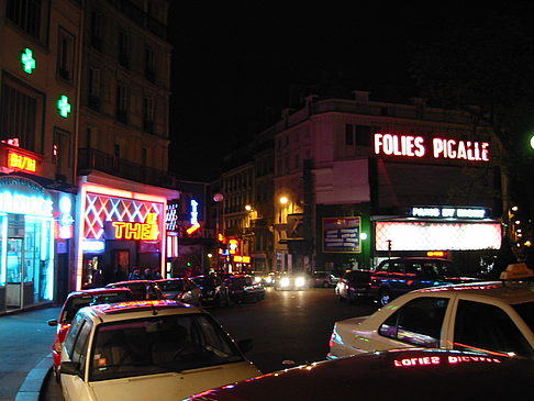 Place Pigalle bei Nacht - Ile de France - Paris (Paris)