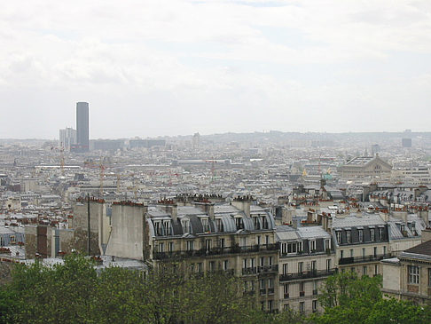 Blick über Paris vom Sacre Coeur Foto 