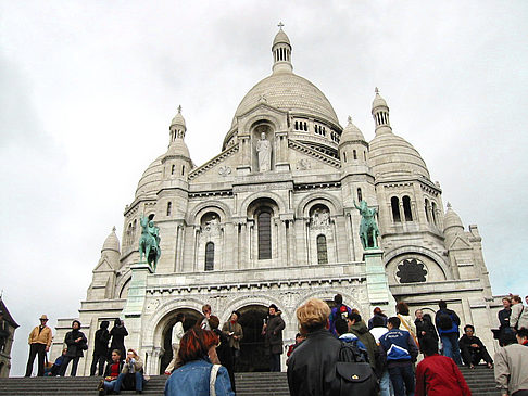 Foto Vor der Sacre Coeur - Paris