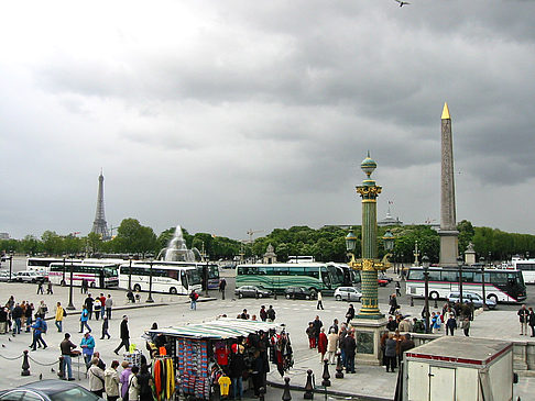 Foto Straßen vor dem Louvre - Paris