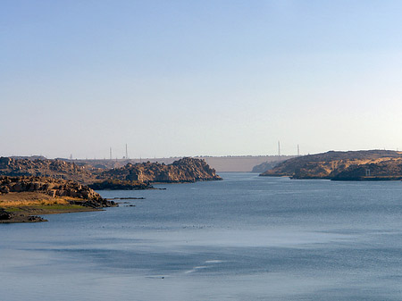 Blick vom alten Damm - Landesinnere (Aswan)