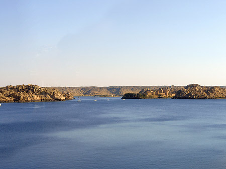 Blick vom alten Damm - Landesinnere (Aswan)