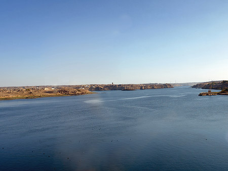 Blick vom alten Damm - Landesinnere (Aswan)