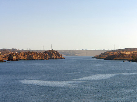 Blick vom alten Damm - Landesinnere (Aswan)