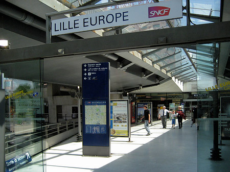 Gare Lille Europe und Hotel - Nord Pas de Calais (Lille)