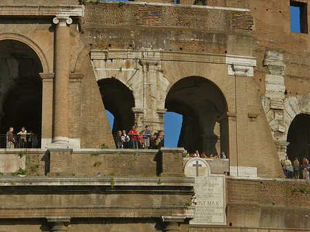 Fassade des Kolosseums - Latium (Rom) (Rom)