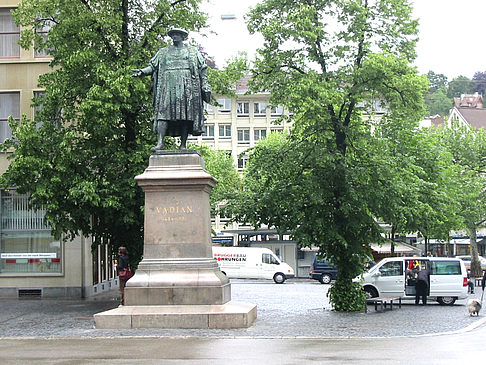 Statue von Vadian - St. Gallen (St. Gallen)