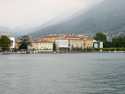 Blick auf die Stadt - Tessin (Lugano)