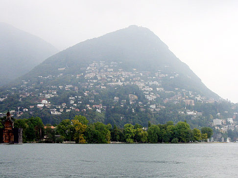 Blick auf die Stadt - Tessin (Lugano)