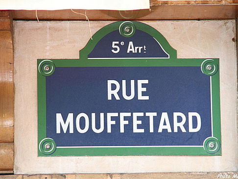 Rue Mouffetard Foto 