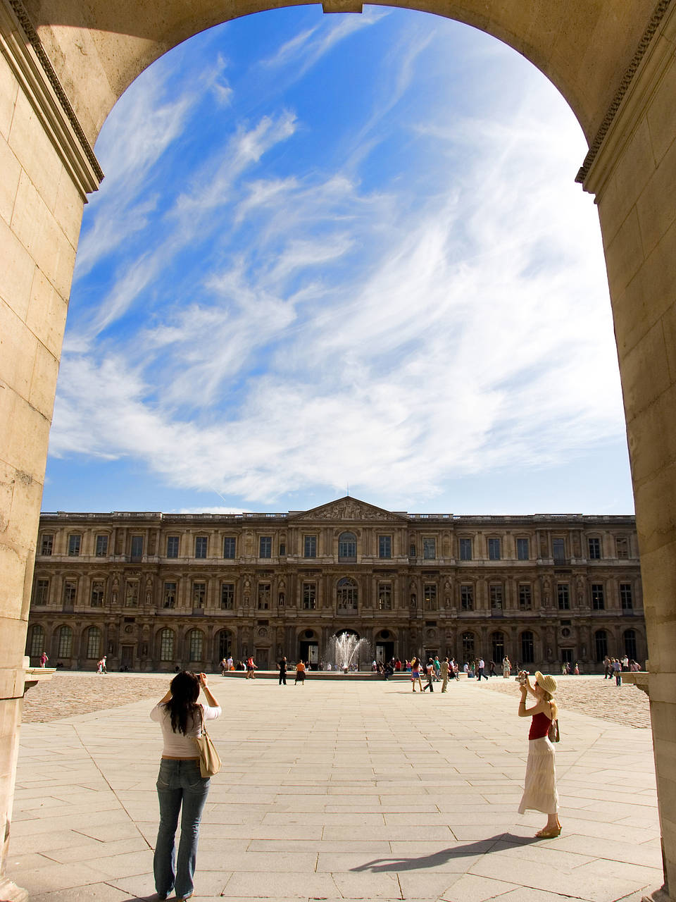 Rundgang im Louvre Fotos